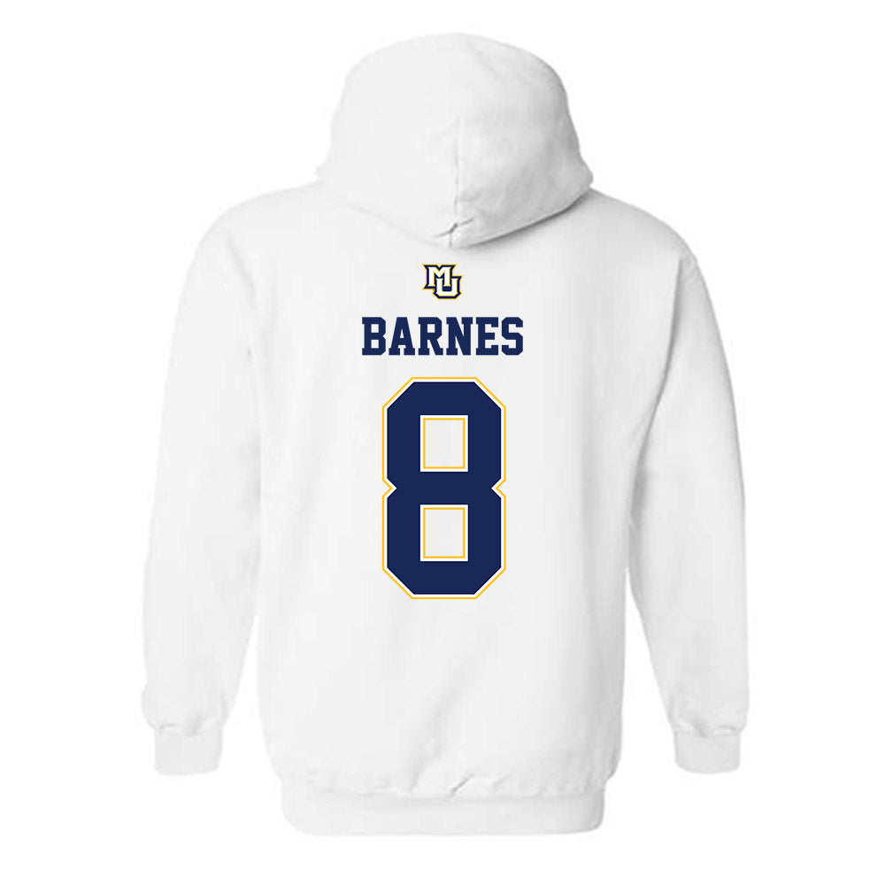 Marquette - NCAA Women's Basketball : JJ Barnes - Replica Shersey Hooded Sweatshirt-1