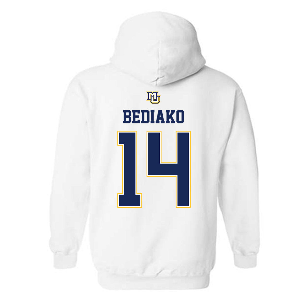 Marquette - NCAA Women's Basketball : Jada Bediako - Replica Shersey Hooded Sweatshirt