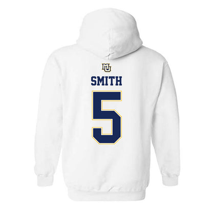 Marquette - NCAA Women's Basketball : Charia Smith - Replica Shersey Hooded Sweatshirt-1