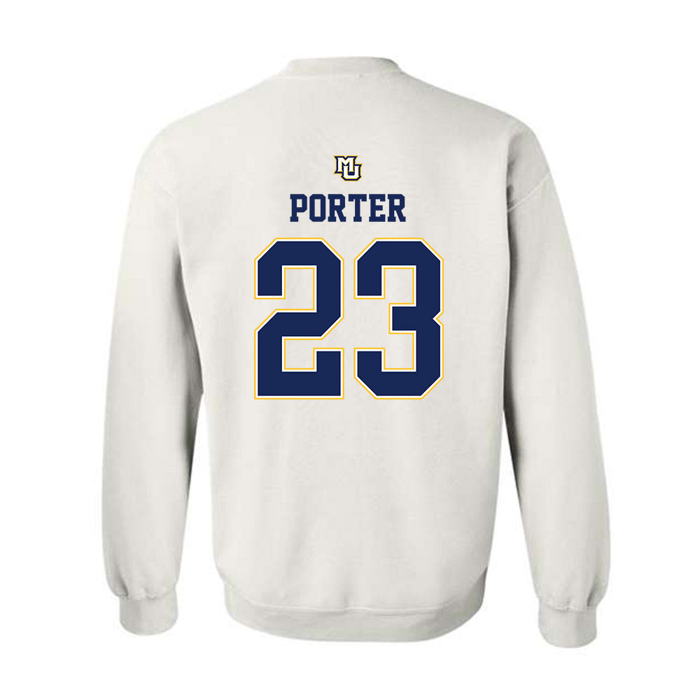 Marquette - NCAA Women's Basketball : Olivia Porter - Replica Shersey Crewneck Sweatshirt