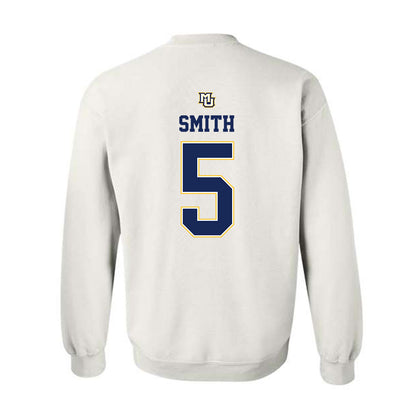 Marquette - NCAA Women's Basketball : Charia Smith - Replica Shersey Crewneck Sweatshirt-1