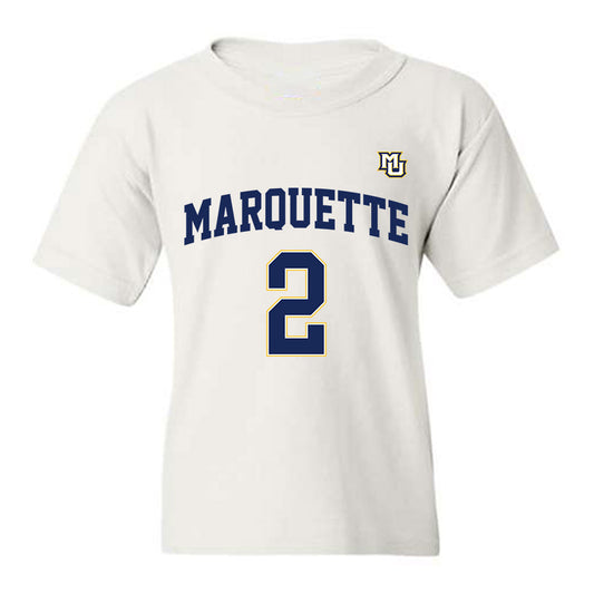 Marquette - NCAA Women's Basketball : Jaidynn Mason - Replica Shersey Youth T-Shirt-0