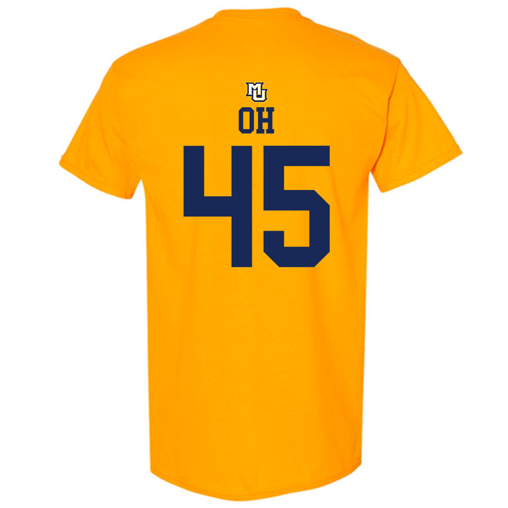 Marquette - NCAA Women's Lacrosse : Mia Oh - Replica Shersey T-Shirt-1