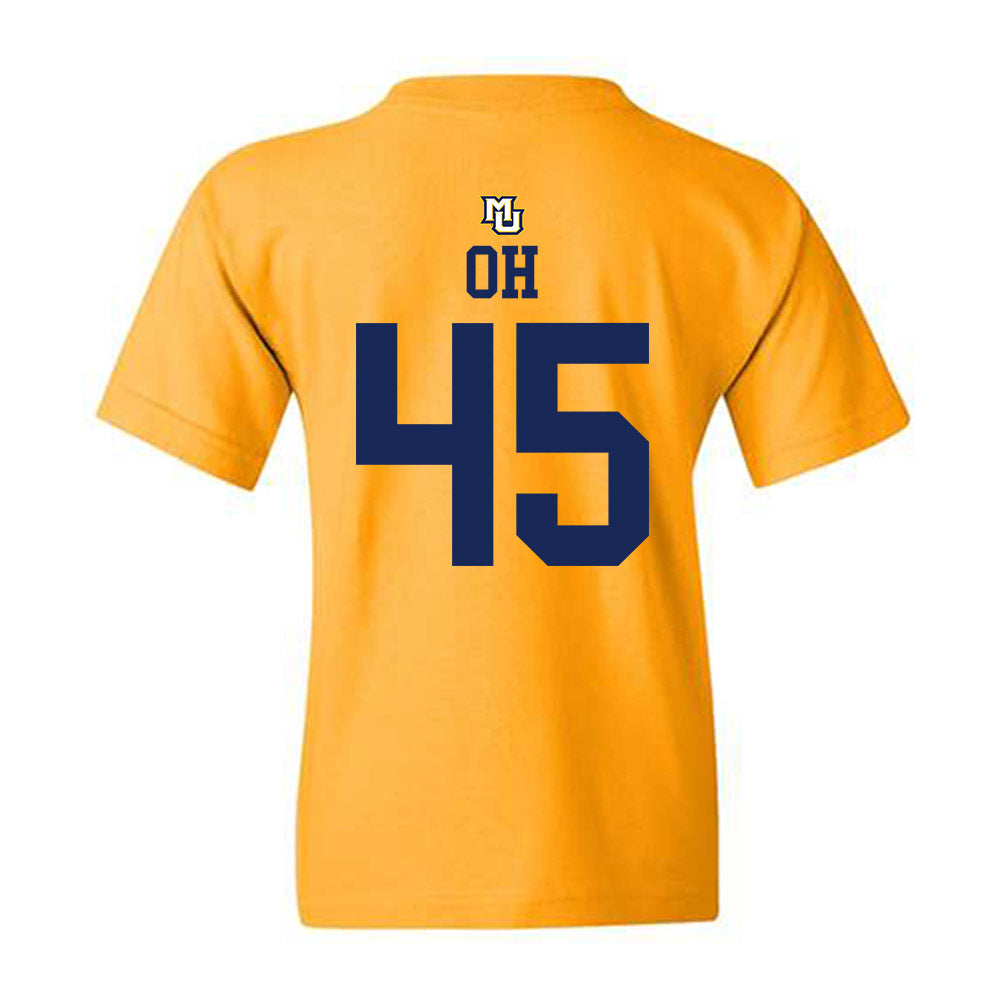 Marquette - NCAA Women's Lacrosse : Mia Oh - Replica Shersey Youth T-Shirt-1