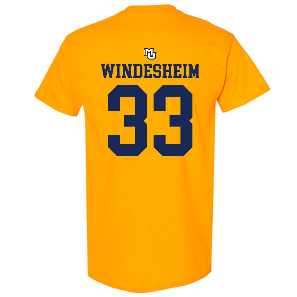 Marquette - NCAA Women's Lacrosse : Gabby Windesheim - Replica Shersey T-Shirt-1