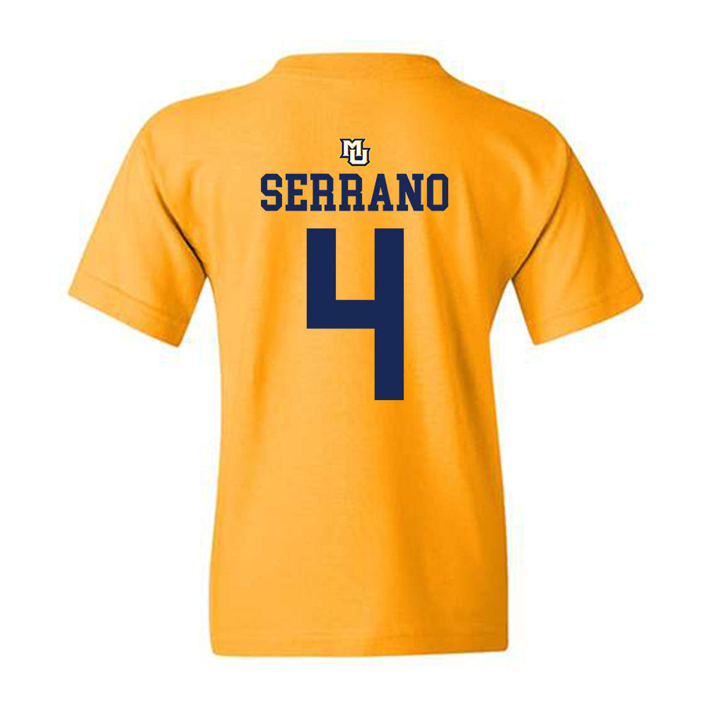 Marquette - NCAA Women's Lacrosse : Dani Serrano - Replica Shersey Youth T-Shirt-1