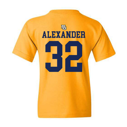 Marquette - NCAA Women's Lacrosse : Taylor Alexander - Replica Shersey Youth T-Shirt