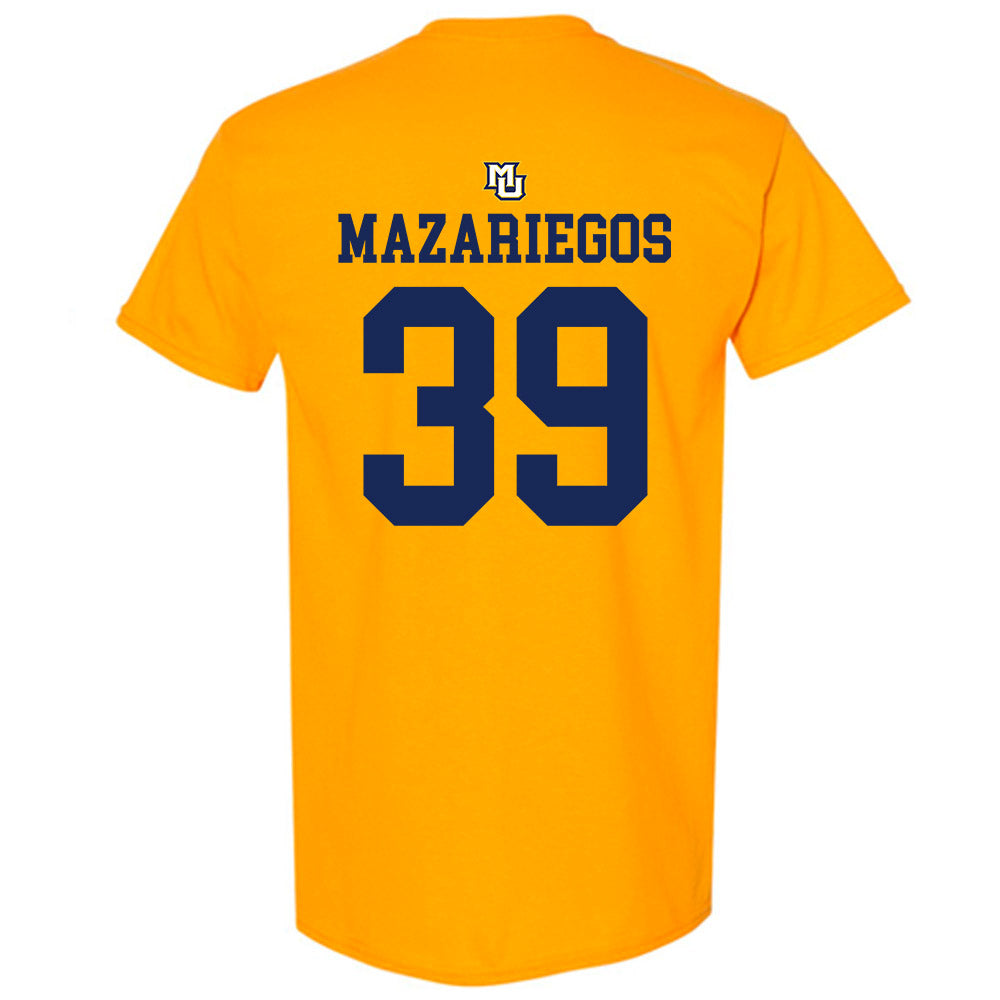 Marquette - NCAA Women's Lacrosse : Sofia Grace Mazariegos - Replica Shersey T-Shirt