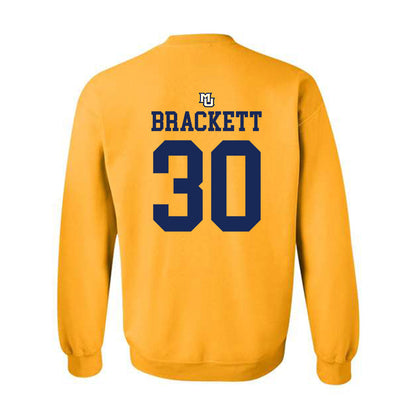 Marquette - NCAA Women's Lacrosse : Abigail Brackett - Replica Shersey Crewneck Sweatshirt