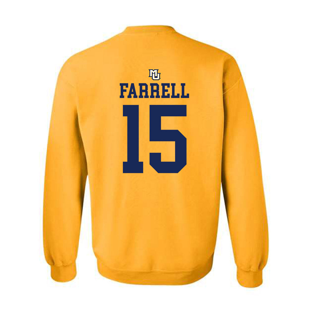 Marquette - NCAA Women's Lacrosse : Mckenna Farrell - Replica Shersey Crewneck Sweatshirt