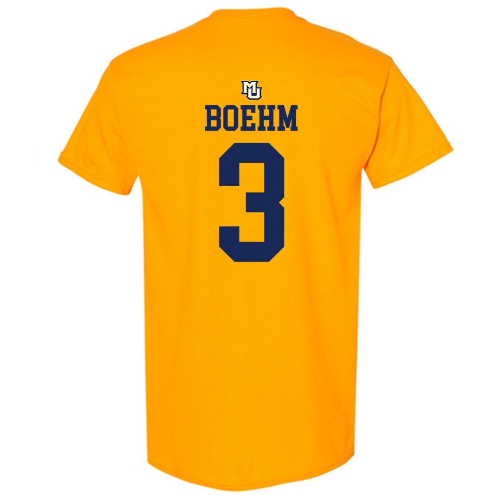 Marquette - NCAA Women's Lacrosse : Tessa Boehm - Replica Shersey T-Shirt-1