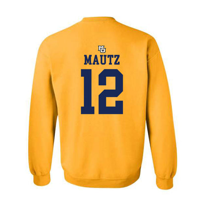 Marquette - NCAA Women's Lacrosse : Ella Mautz - Replica Shersey Crewneck Sweatshirt-1