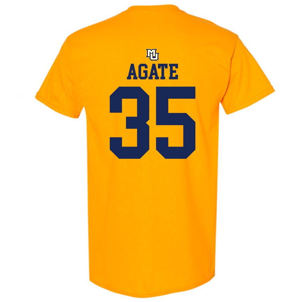 Marquette - NCAA Women's Lacrosse : Eliza Agate - Replica Shersey T-Shirt-1
