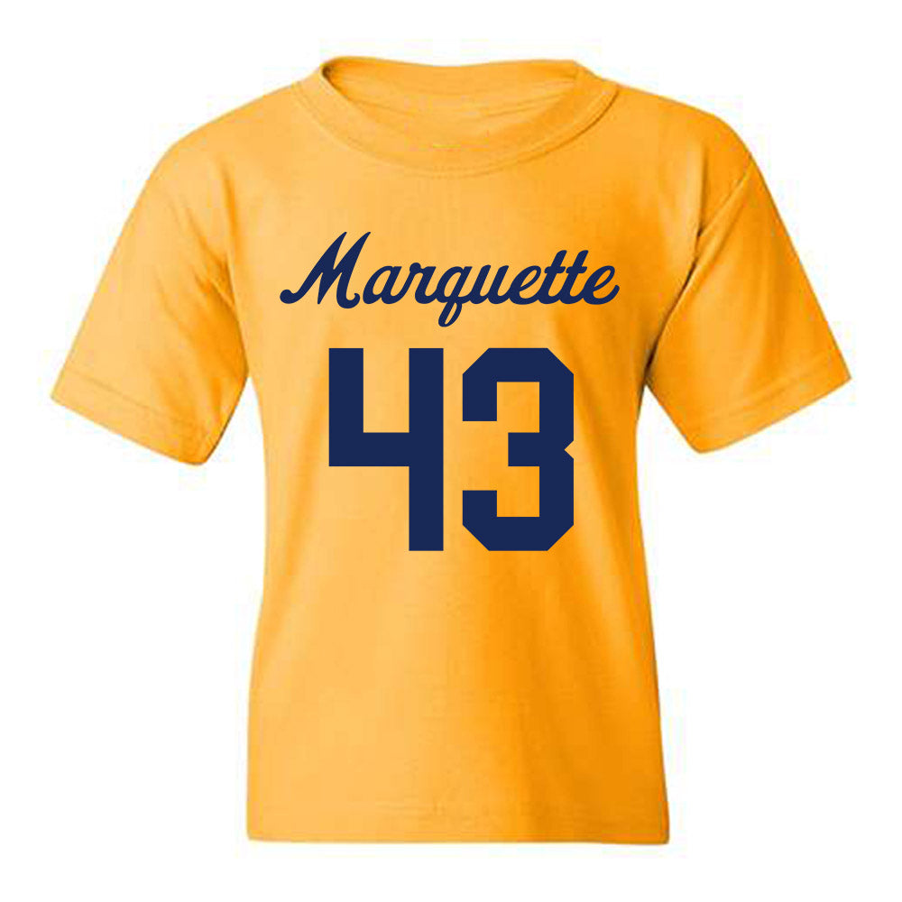 Marquette - NCAA Women's Lacrosse : Gabbi Perino - Replica Shersey Youth T-Shirt-0