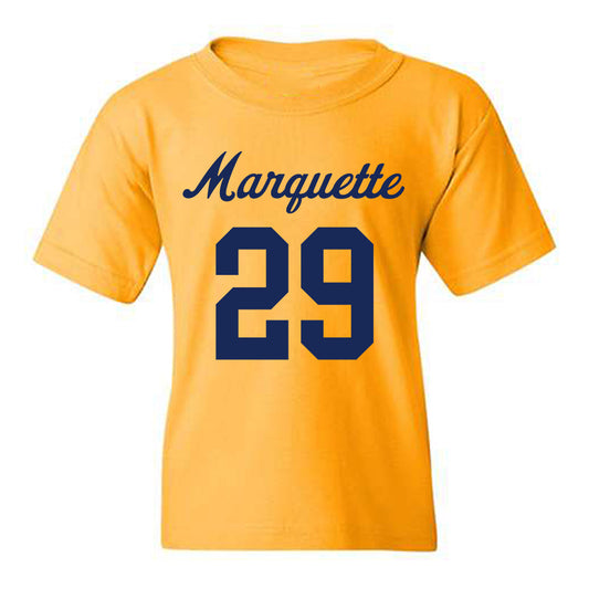 Marquette - NCAA Women's Lacrosse : Megan Hansen - Replica Shersey Youth T-Shirt-0