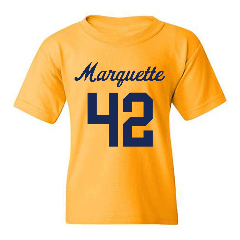 Marquette - NCAA Women's Lacrosse : Annabel Carlin - Replica Shersey Youth T-Shirt-0