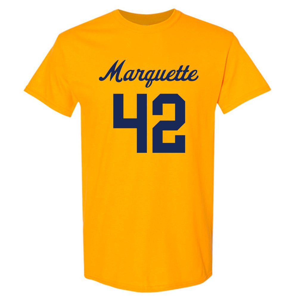 Marquette - NCAA Women's Lacrosse : Annabel Carlin - Replica Shersey T-Shirt-0