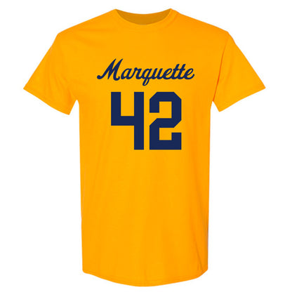 Marquette - NCAA Women's Lacrosse : Annabel Carlin - Replica Shersey T-Shirt-0
