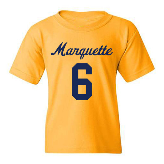 Marquette - NCAA Women's Lacrosse : Haley Brown - Replica Shersey Youth T-Shirt-0