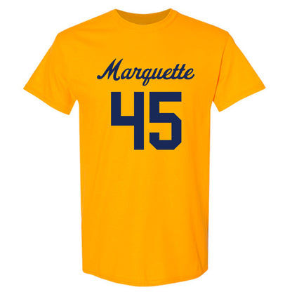 Marquette - NCAA Women's Lacrosse : Mia Oh - Replica Shersey T-Shirt-0