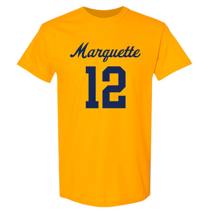 Marquette - NCAA Women's Lacrosse : Ella Mautz - Replica Shersey T-Shirt-0