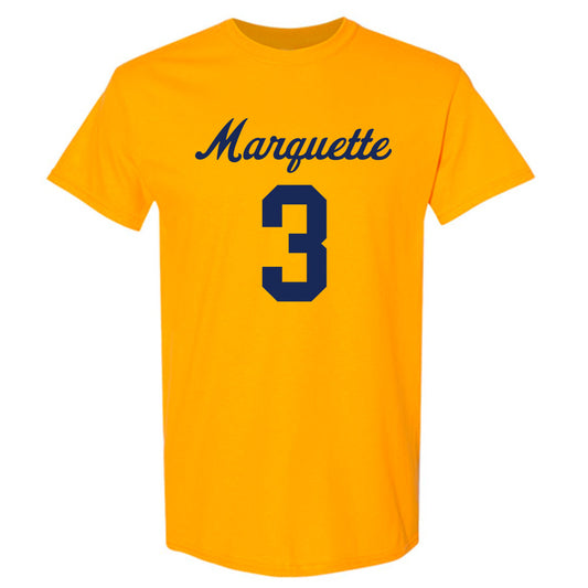 Marquette - NCAA Women's Lacrosse : Tessa Boehm - Replica Shersey T-Shirt-0