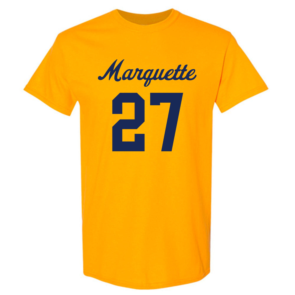 Marquette - NCAA Women's Lacrosse : Jillian Howell - Replica Shersey T-Shirt-0