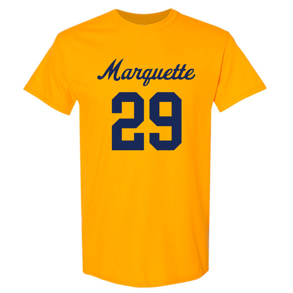Marquette - NCAA Women's Lacrosse : Megan Hansen - Replica Shersey T-Shirt-0