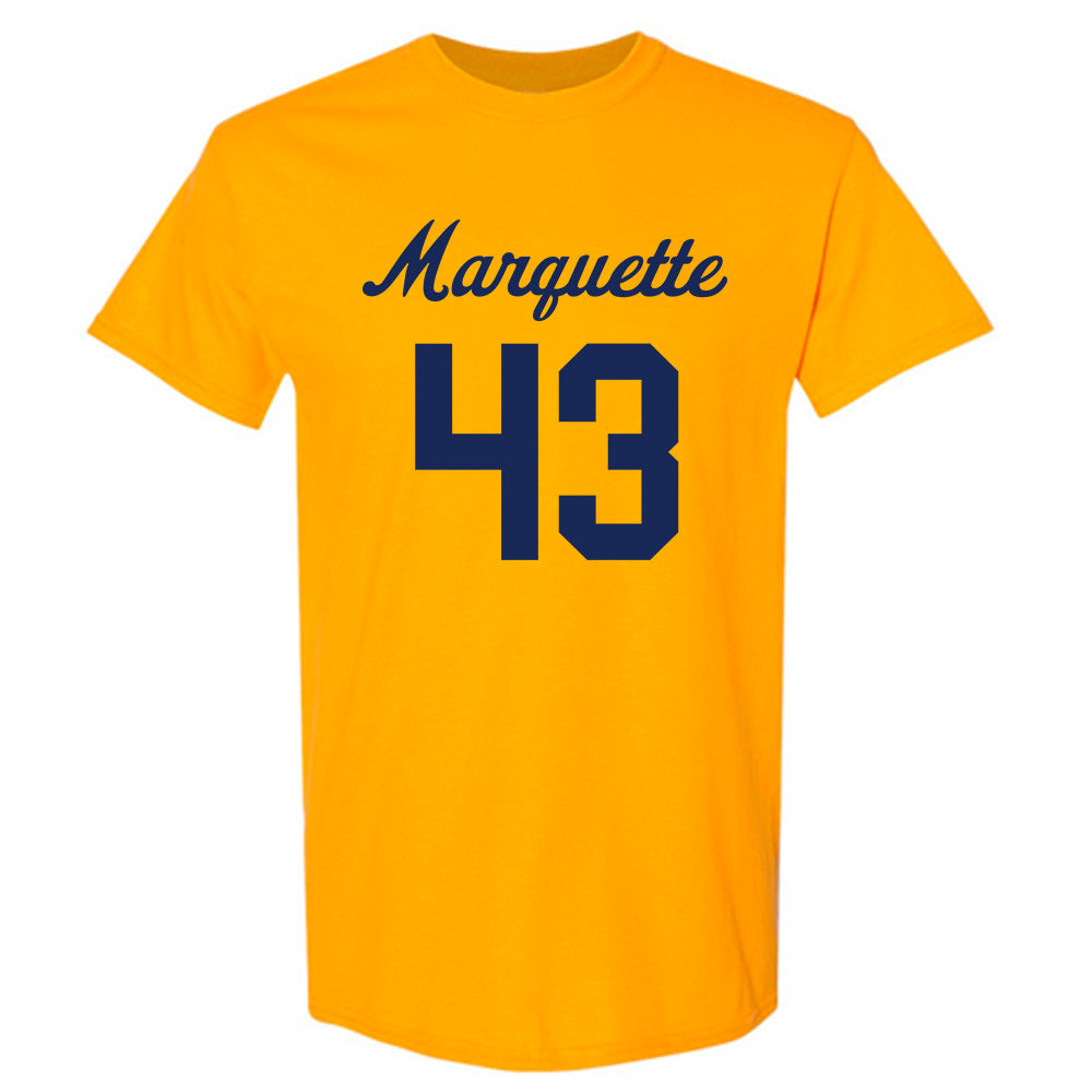 Marquette - NCAA Women's Lacrosse : Gabbi Perino - Replica Shersey T-Shirt-0