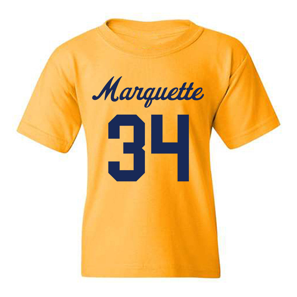Marquette - NCAA Women's Lacrosse : Emily Couri - Replica Shersey Youth T-Shirt-0