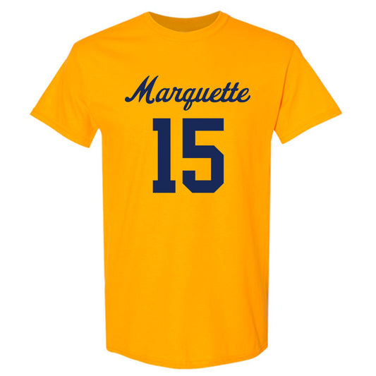 Marquette - NCAA Women's Lacrosse : Mckenna Farrell - Replica Shersey T-Shirt