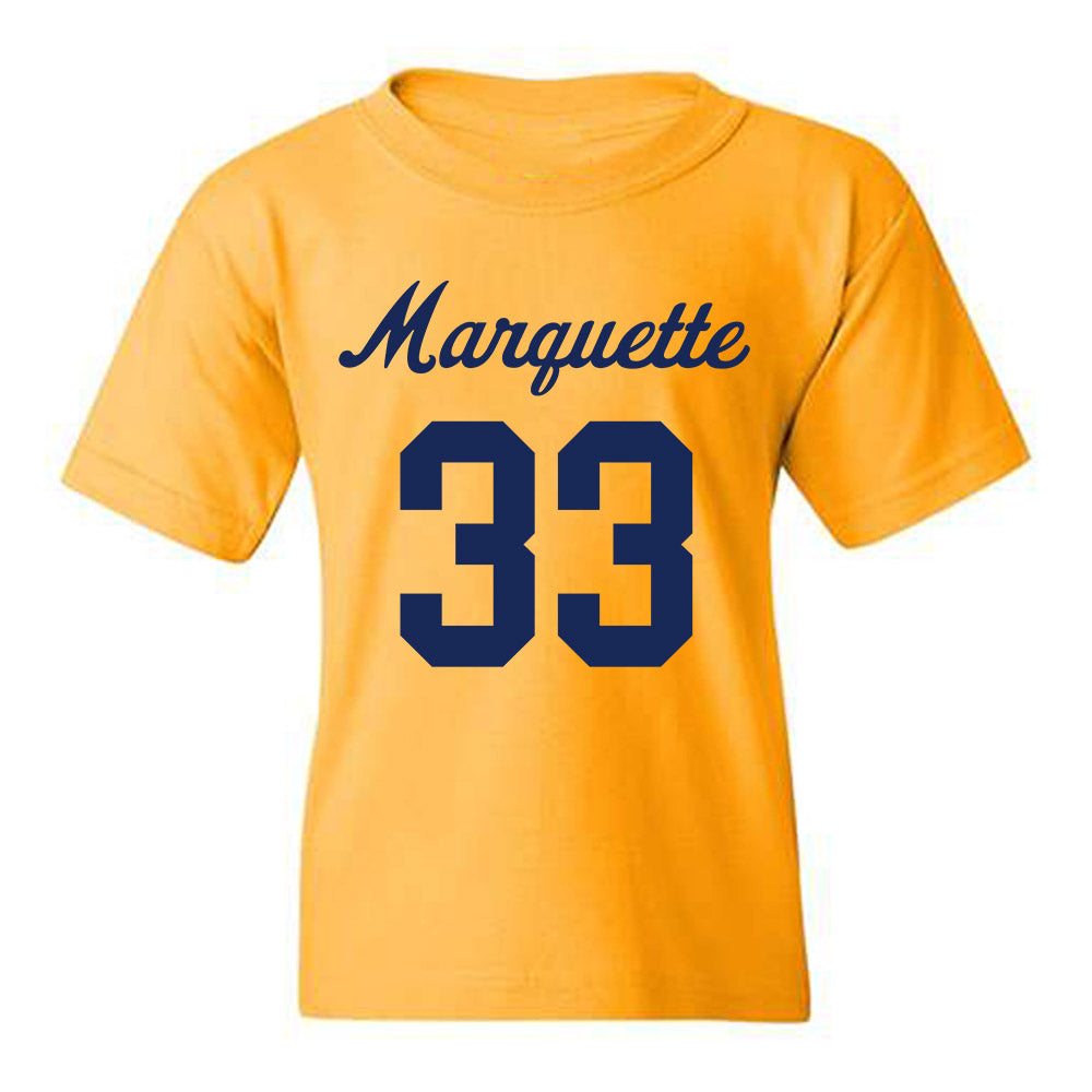 Marquette - NCAA Women's Lacrosse : Gabby Windesheim - Replica Shersey Youth T-Shirt-0