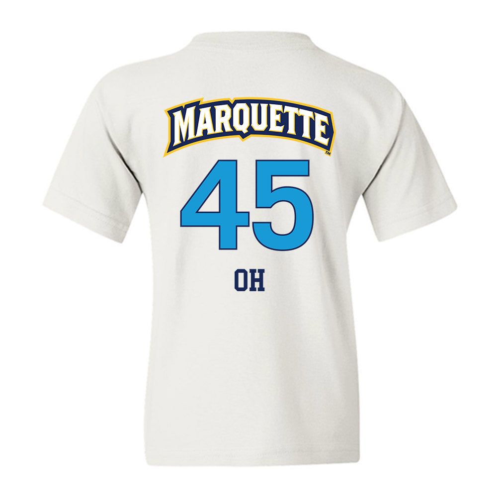 Marquette - NCAA Women's Lacrosse : Mia Oh - Replica Shersey Youth T-Shirt-1