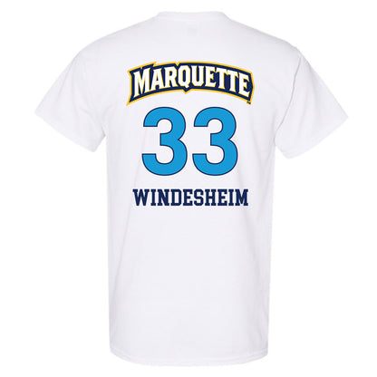 Marquette - NCAA Women's Lacrosse : Gabby Windesheim - Replica Shersey T-Shirt-1