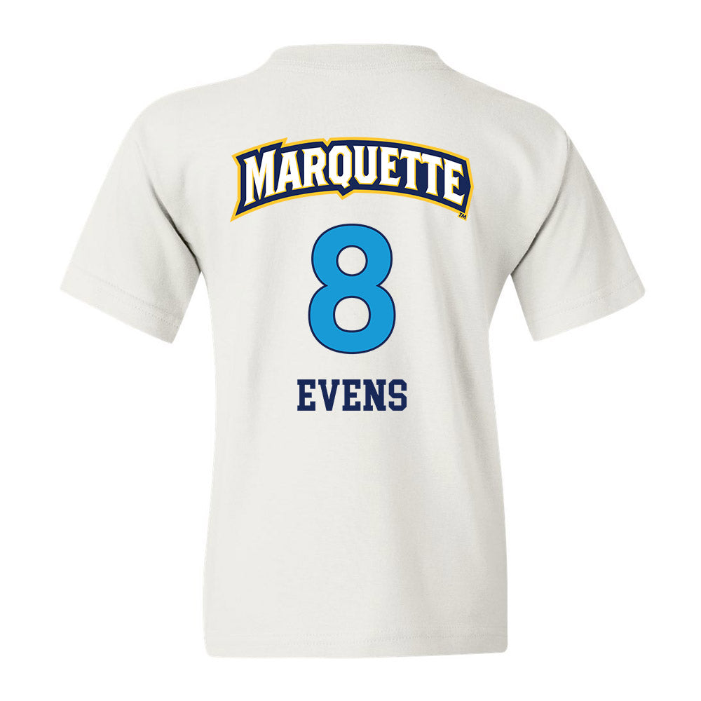 Marquette - NCAA Women's Lacrosse : Julia Evens - Replica Shersey Youth T-Shirt