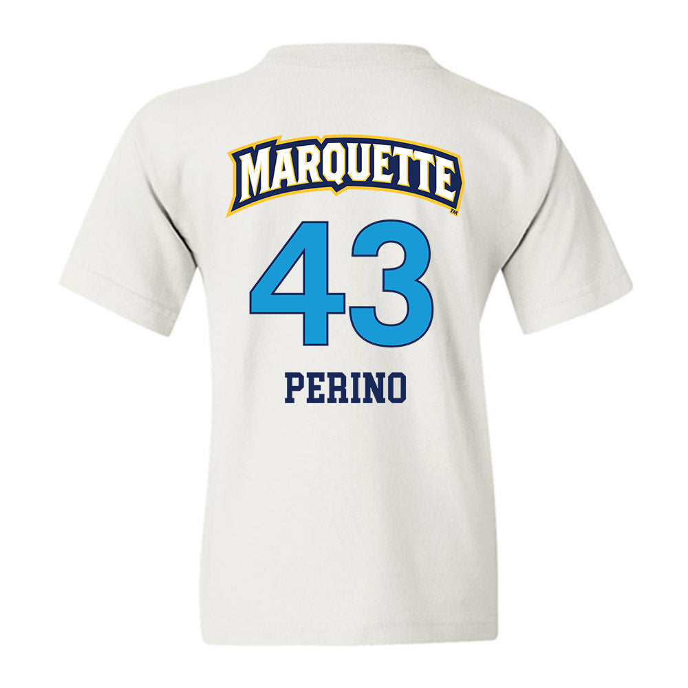 Marquette - NCAA Women's Lacrosse : Gabbi Perino - Replica Shersey Youth T-Shirt-1