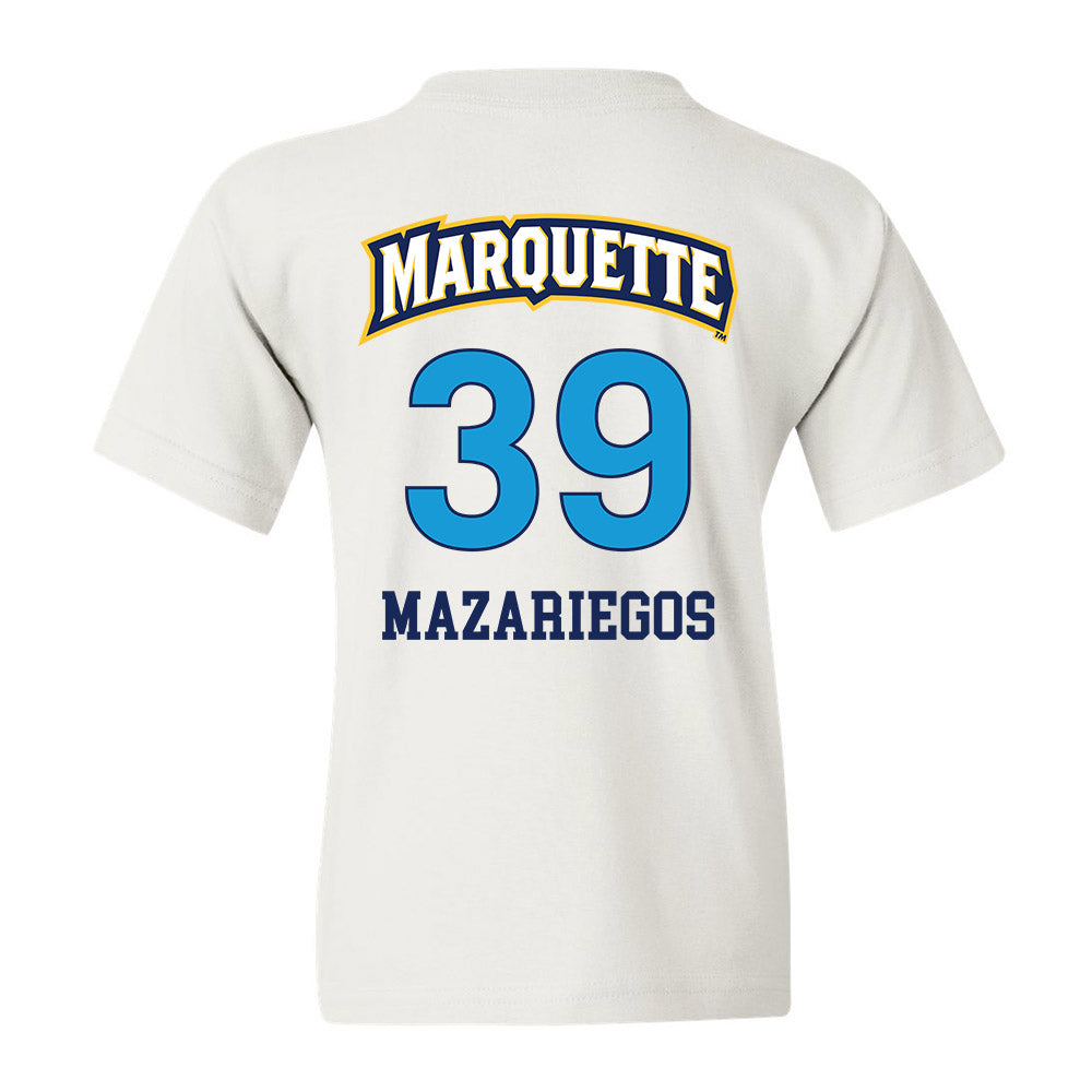 Marquette - NCAA Women's Lacrosse : Sofia Grace Mazariegos - Replica Shersey Youth T-Shirt