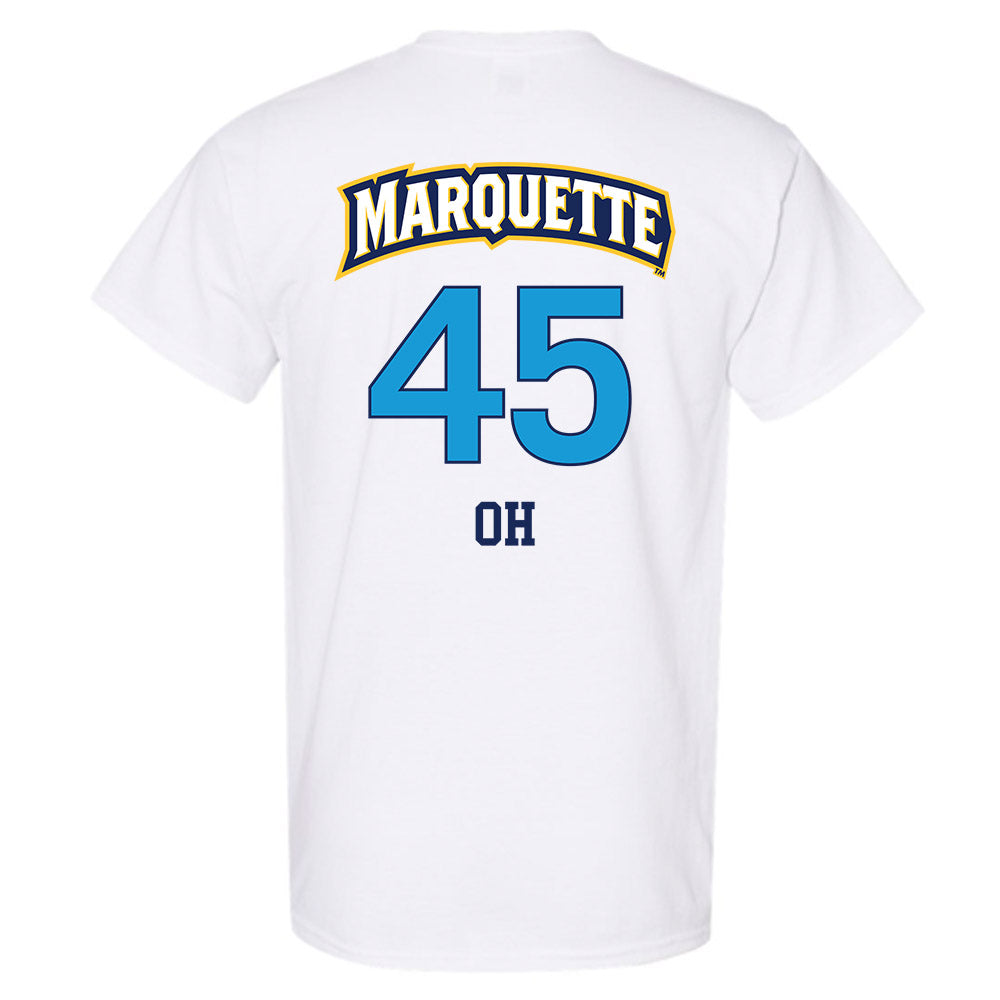 Marquette - NCAA Women's Lacrosse : Mia Oh - Replica Shersey T-Shirt-1