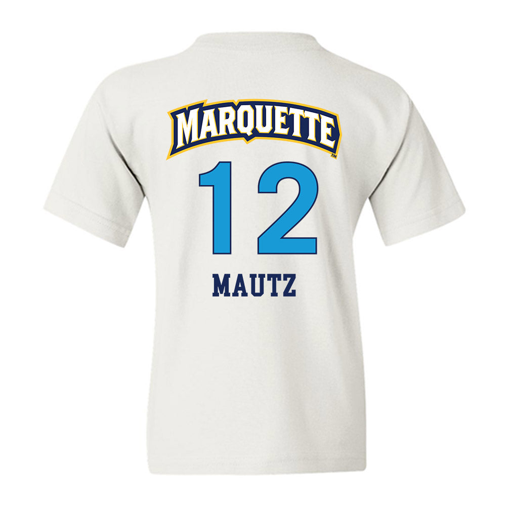 Marquette - NCAA Women's Lacrosse : Ella Mautz - Replica Shersey Youth T-Shirt-1