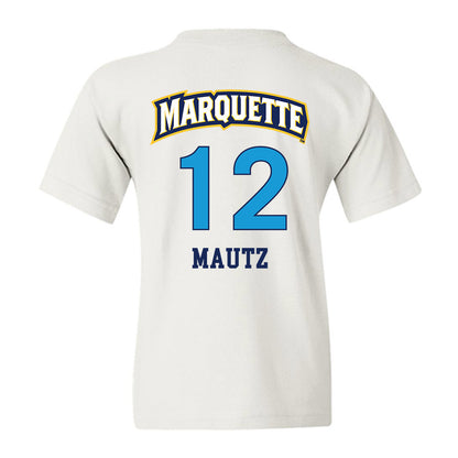 Marquette - NCAA Women's Lacrosse : Ella Mautz - Replica Shersey Youth T-Shirt-1
