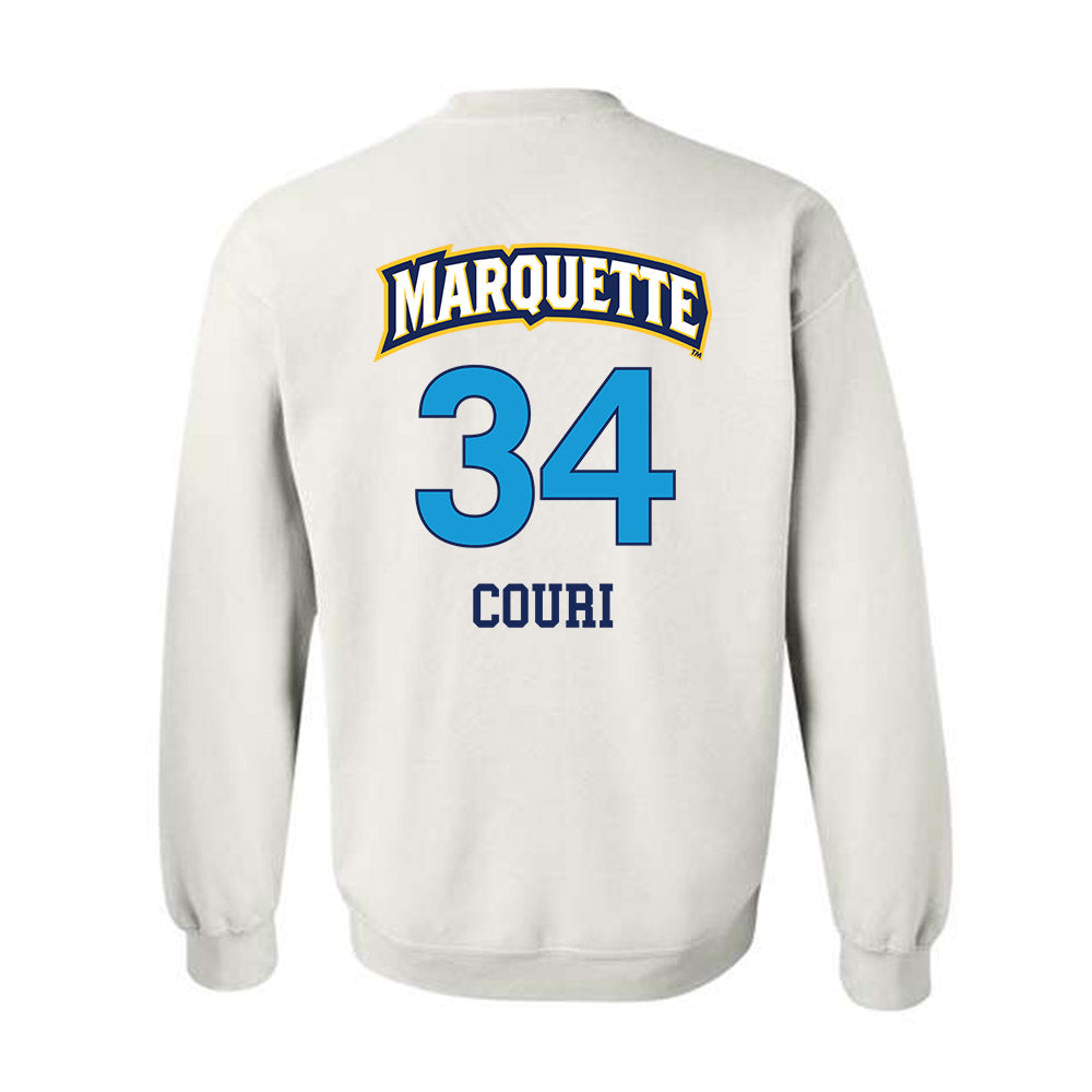 Marquette - NCAA Women's Lacrosse : Emily Couri - Replica Shersey Crewneck Sweatshirt-1