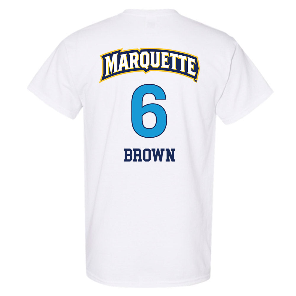 Marquette - NCAA Women's Lacrosse : Haley Brown - Replica Shersey T-Shirt-1