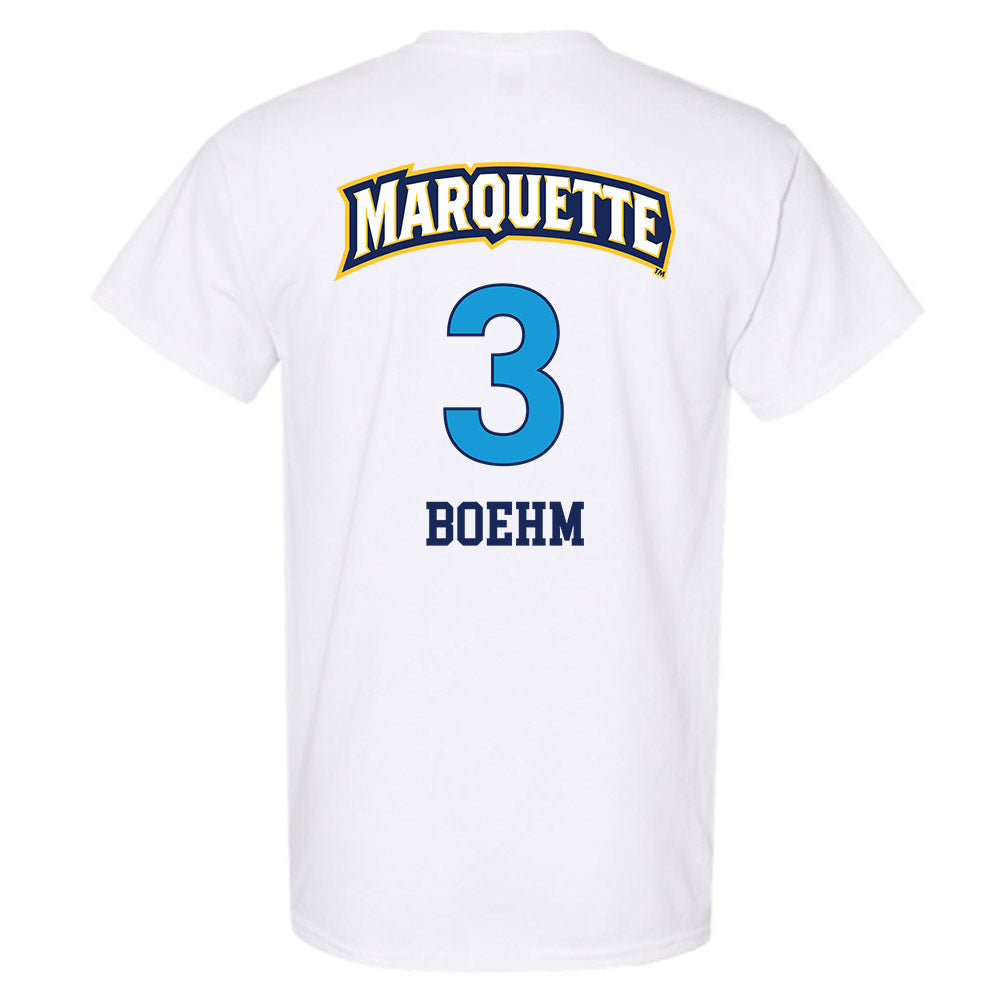 Marquette - NCAA Women's Lacrosse : Tessa Boehm - Replica Shersey T-Shirt-1
