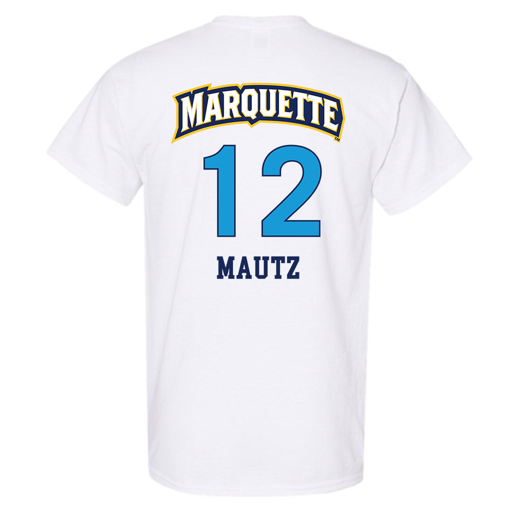 Marquette - NCAA Women's Lacrosse : Ella Mautz - Replica Shersey T-Shirt-1