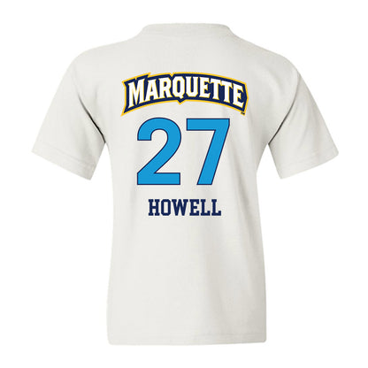 Marquette - NCAA Women's Lacrosse : Jillian Howell - Replica Shersey Youth T-Shirt-1