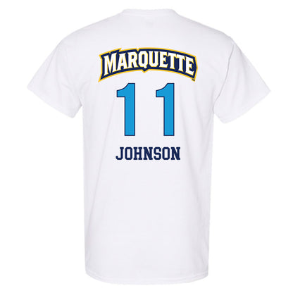 Marquette - NCAA Women's Lacrosse : Laila Johnson - Replica Shersey T-Shirt