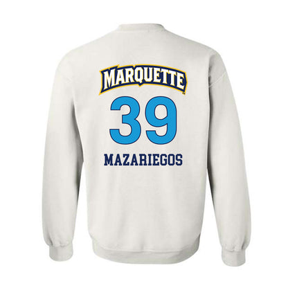 Marquette - NCAA Women's Lacrosse : Sofia Grace Mazariegos - Replica Shersey Crewneck Sweatshirt