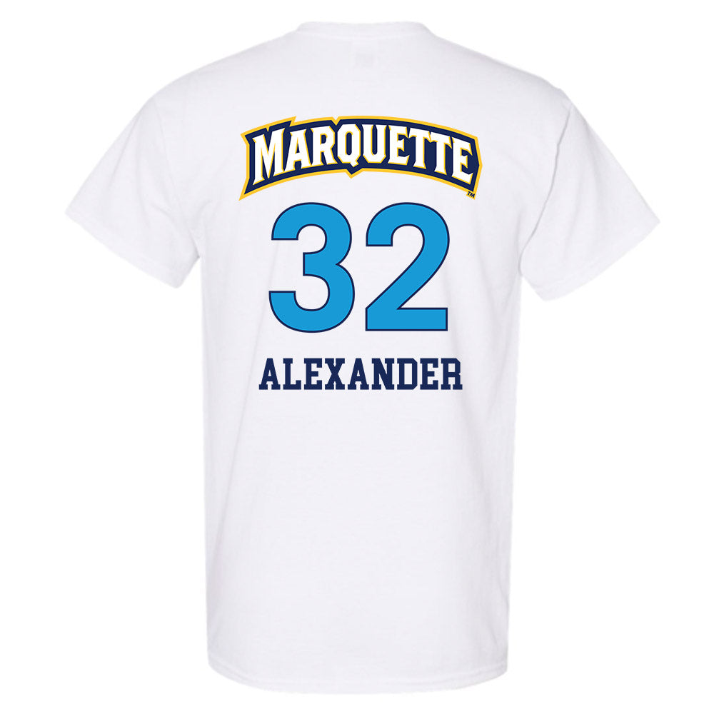 Marquette - NCAA Women's Lacrosse : Taylor Alexander - Replica Shersey T-Shirt