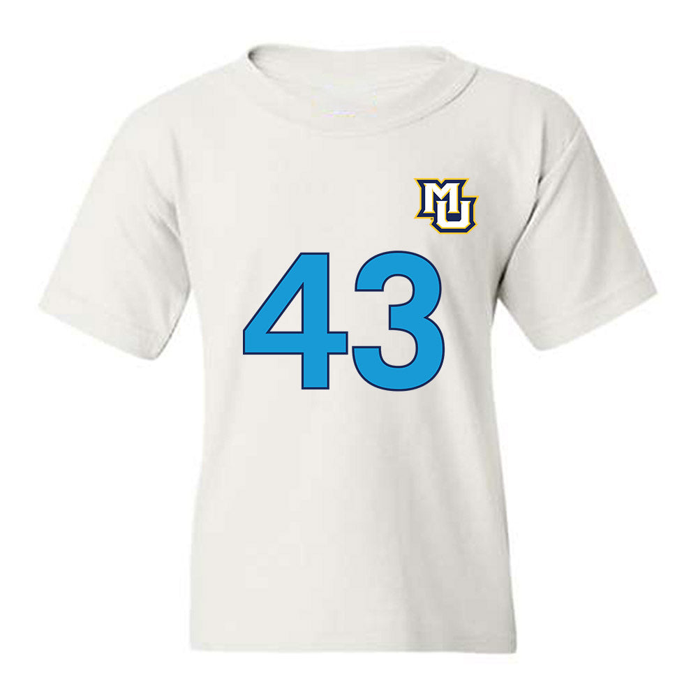 Marquette - NCAA Women's Lacrosse : Gabbi Perino - Replica Shersey Youth T-Shirt-0