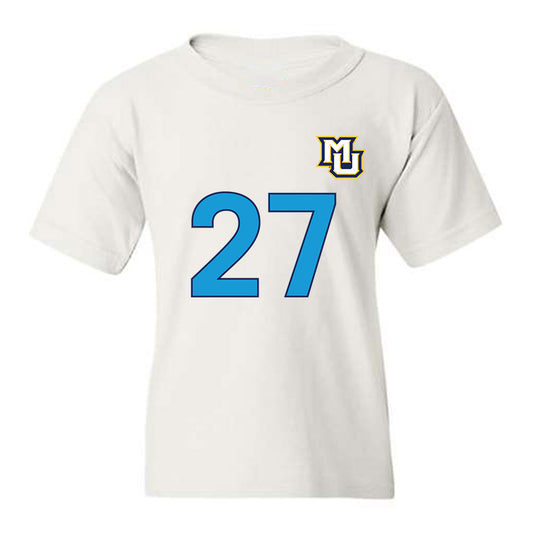 Marquette - NCAA Women's Lacrosse : Jillian Howell - Replica Shersey Youth T-Shirt-0